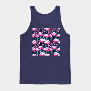 Pink Flamingo Paradise Tank Top